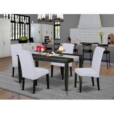 Bailee 6 piece best sale solid wood dining set